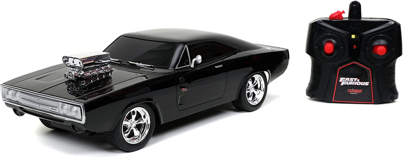 Jada Toys Fast & Furious 1:16 1970 Dodge Charger RT Remote Control Car 2.4 Ghz