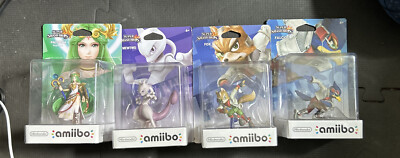 Nintendo Amiibo Super Smash Bros Palutena Mewtwo Fox Flaco