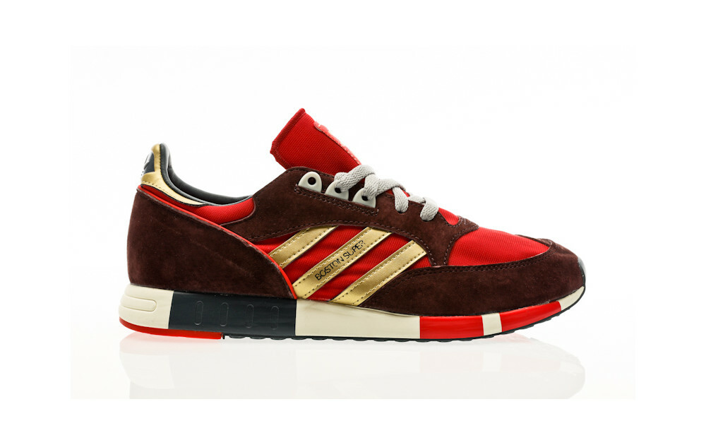 

10. Мужская обувь adidas Boston Super M25420 Power Red/Gold Metallic/Night Red., Multicolor, adidas Boston Super