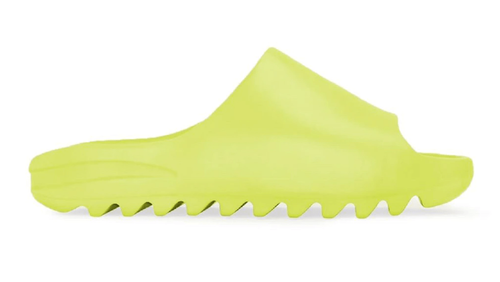 Pre-owned Adidas Originals Adidas Yeezy Slide Glow Green