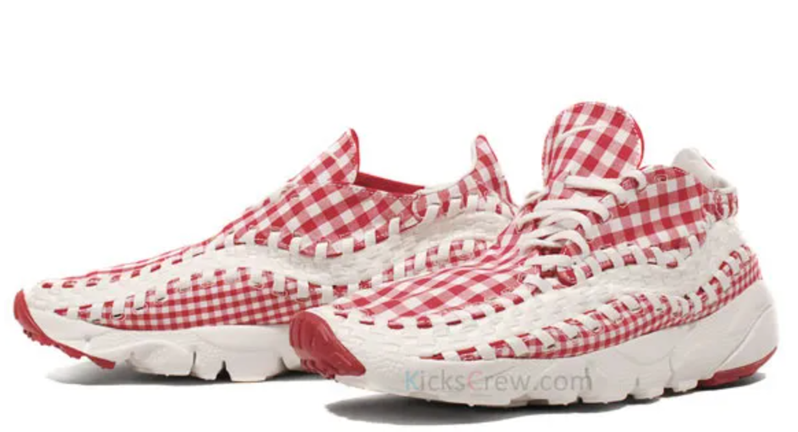 Nike Air Footscape Woven Gingham Pack Varsity red 417725-600 Nike Air Footscape Woven Gingham Pack Varsity red 417725-600