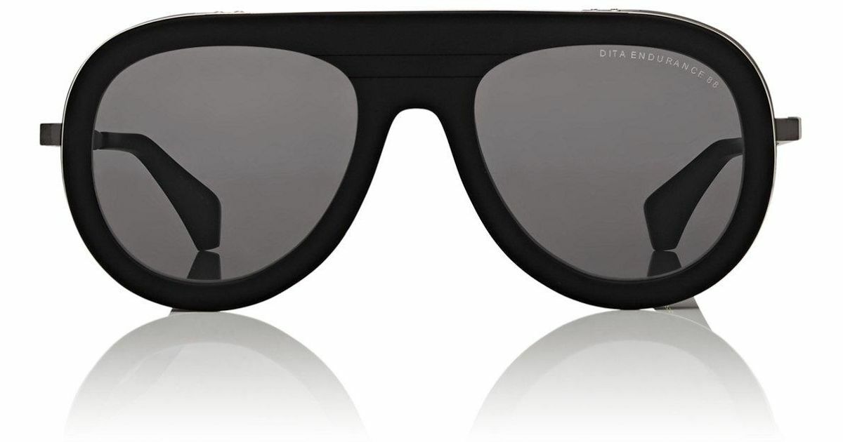 Pre-owned Dita $750  Endurance-88 Dts107-02-blk-rgd Black/rose Gold W/grey Lens 100% Auth In Grey-black Flash