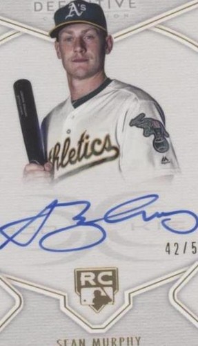 2020 Topps Definitive Collection - Sean Murphy #DRA-SM