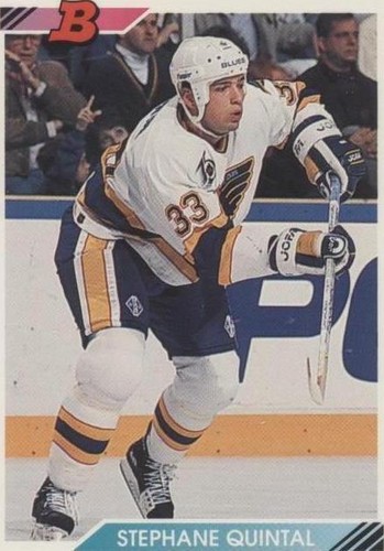 1992-93 Bowman - Stephane Quintal #337