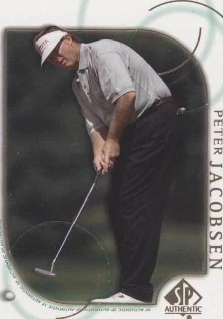 2001 SP Authentic - Peter Jacobsen #31