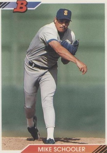 1992 Bowman - Mike Schooler #336