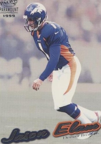 1999 Pacific Paramount Jason Elam #76