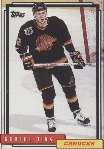 1992-93 Topps - Robert Dirk #437