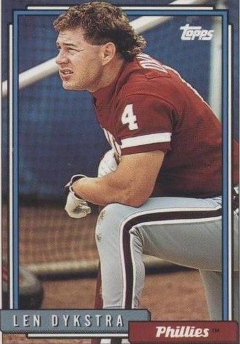 1992 Topps - Lenny Dykstra #200