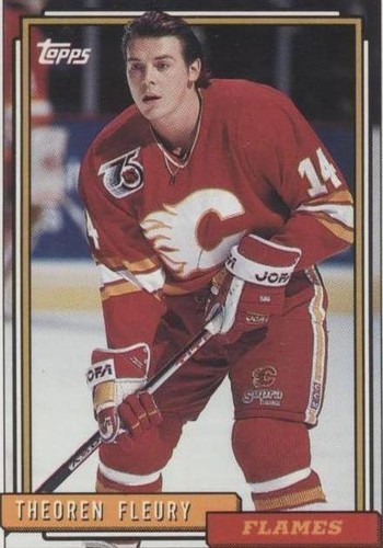 1992-93 Topps - Theoren Fleury #220