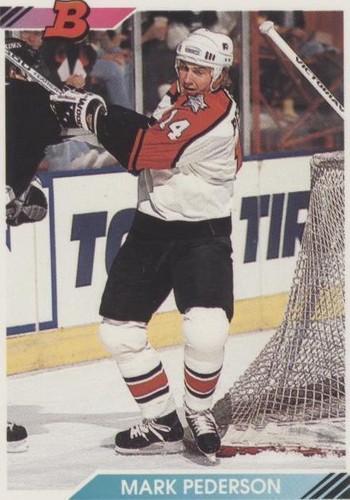 1992-93 Bowman - Mark Pederson #390