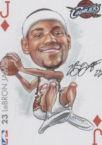 2004-05 All Pro Deal Playing Cards - LeBron James #JD