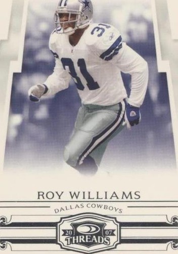 2007 Donruss Threads Roy Williams #128