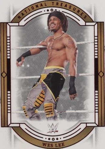 2024 Panini National Treasures WWE - Wes Lee #91