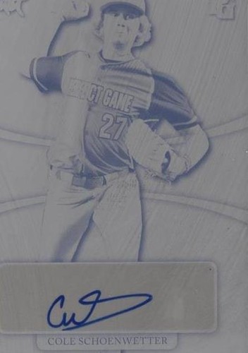 2022 Leaf Perfect Game All-American Classic - Cole Schoenwetter #GA-CS3