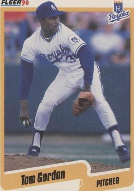 1990 Fleer — Том Гордон No108