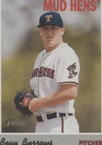 2019 Topps Heritage Minor League Edition - Beau Burrows #110