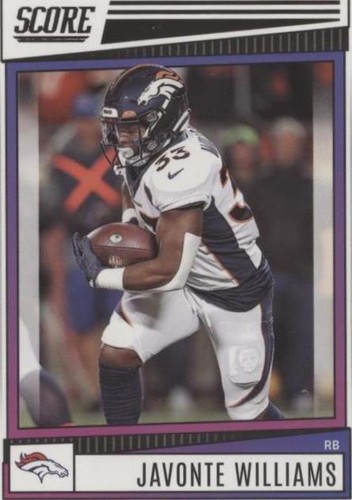 2022 Score Javonte Williams #79