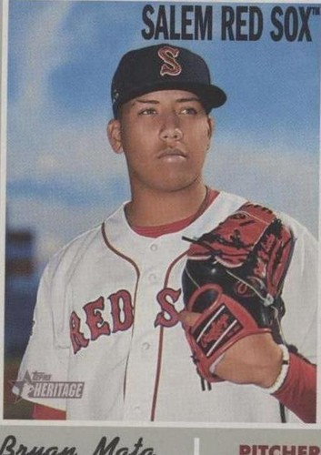 2019 Topps Heritage Minor League Edition - Bryan Mata #213