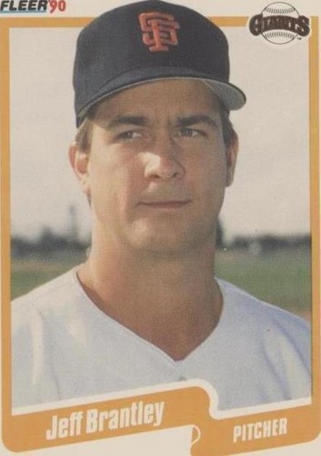 1990 Fleer - Jeff Brantley #52