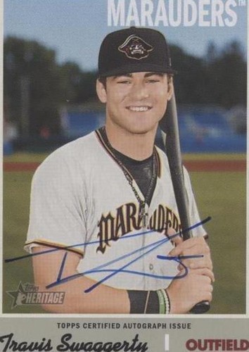 2019 Topps Heritage Minor League Edition - Travis Swaggerty #ROA-TS