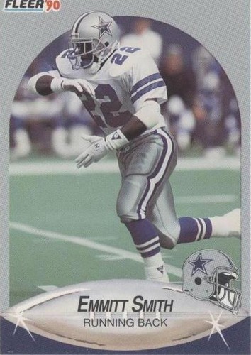 Emmitt Smith COWBOYS HOF 1990 Fleer Update U-40 Rookie Card Rc PSA