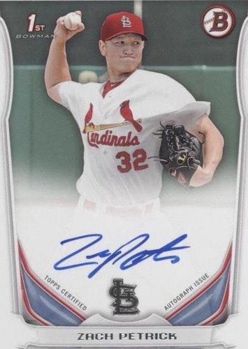 2014 Bowman - Zach Petrick #PA-ZP