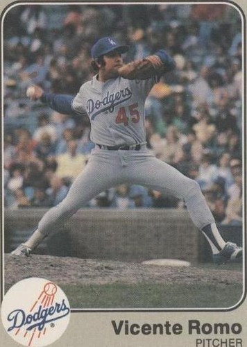 1983 Fleer - Vicente Romo #218