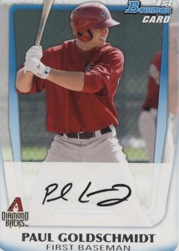 2011 Bowman - Paul Goldschmidt #BP99