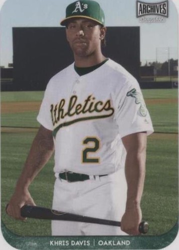 2018 Topps Archives Snapshots - Khris Davis #AS-KD