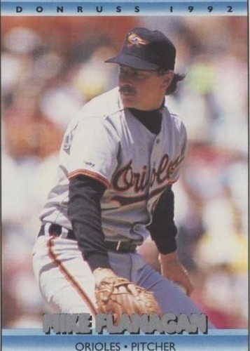1992 Donruss - Mike Flanagan #196