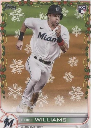 2022 Topps Holiday - Luke Williams #HW186