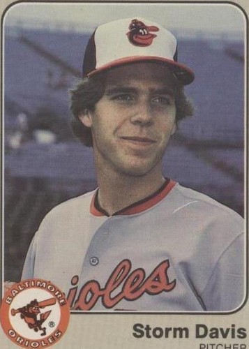 1983 Fleer - Storm Davis #56