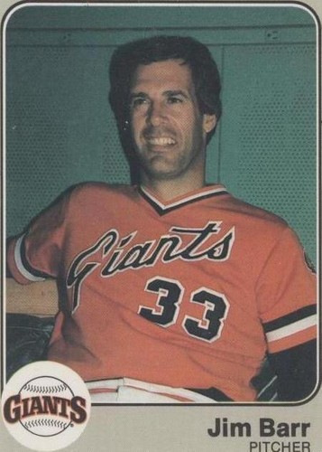 1983 Fleer - Jim Barr #252