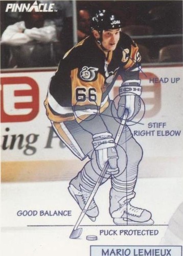 1991-92 Pinnacle - Mario Lemieux #380