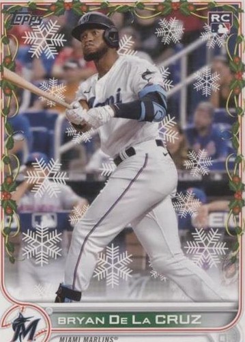 2022 Topps Holiday - Bryan De La Cruz #HW113