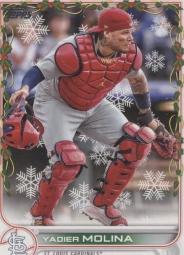 2022 Topps Holiday - Yadier Molina #HW6