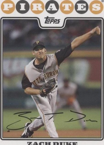 2008 Topps - Zach Duke #48