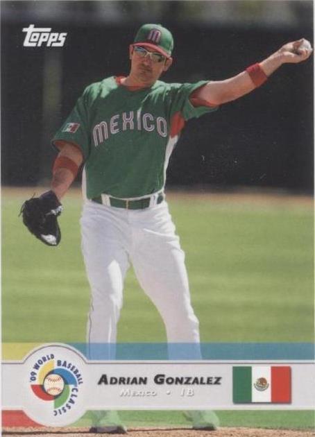 2009 Topps World Baseball Classic - Adrian Gonzalez #50