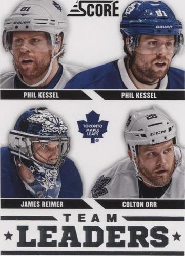 2013-14 Score - Colton Orr James Reimer Phil Kessel #577