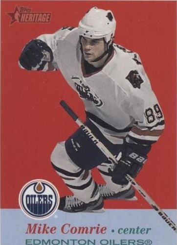 2001-02 Topps Heritage - Mike Comrie #62
