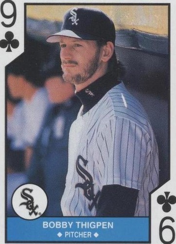 1990 U.S. Playing Cards Major League All-Stars - Bobby Thigpen #9C