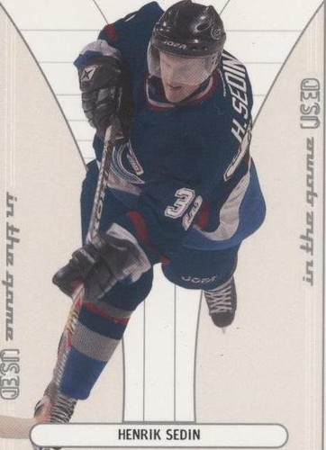2002-03 In the Game-Used - Henrik Sedin #174
