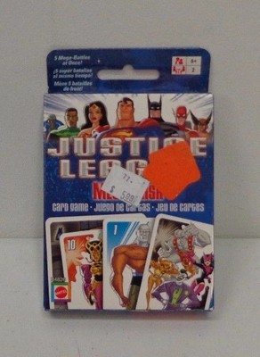 Mattel DC Comics Justice League Mega Clash Card Game NIB Q6