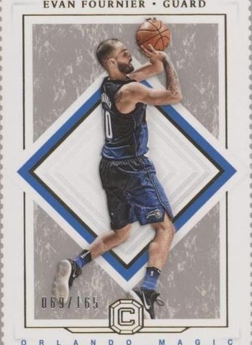 2017-18 Panini Cornerstones - Evan Fournier #12