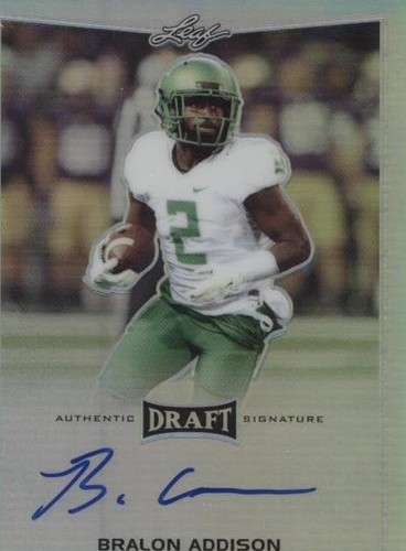 2016 Leaf Metal Draft Bralon Addison #BA-BA1