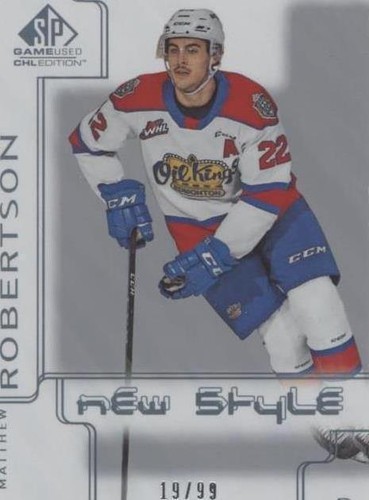 2019-20 Upper Deck SP Game Used CHL Edition - Matthew Robertson #NS-MR