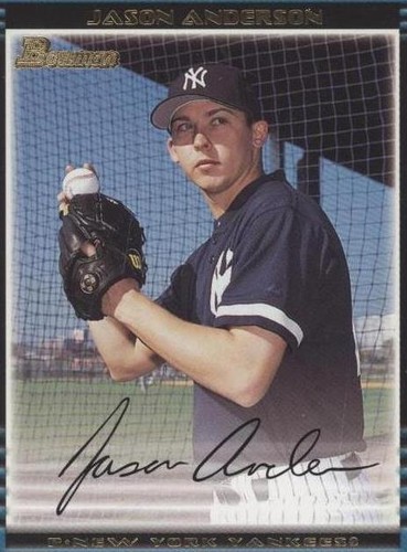2002 Bowman Draft Picks & Prospects - Jason Anderson #BDP4