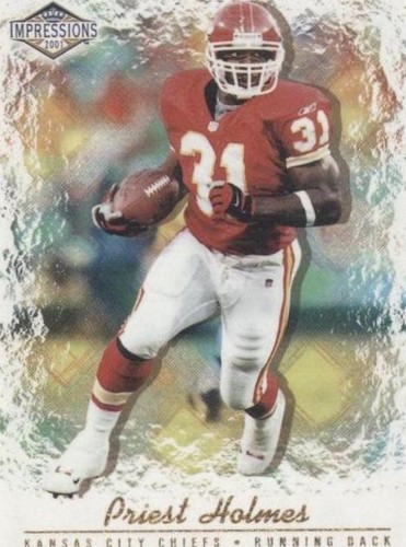 2001 Pacific Impressions Priest Holmes #66