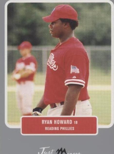 Just Minors Just Prospects 2004 - Ryan Howard #41